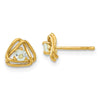 Diamond or Gemstone Post Earrings
