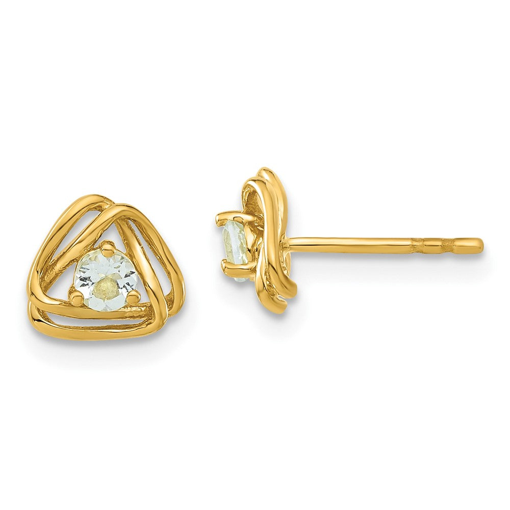 Diamond or Gemstone Post Earrings