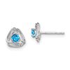 Diamond or Gemstone Post Earrings