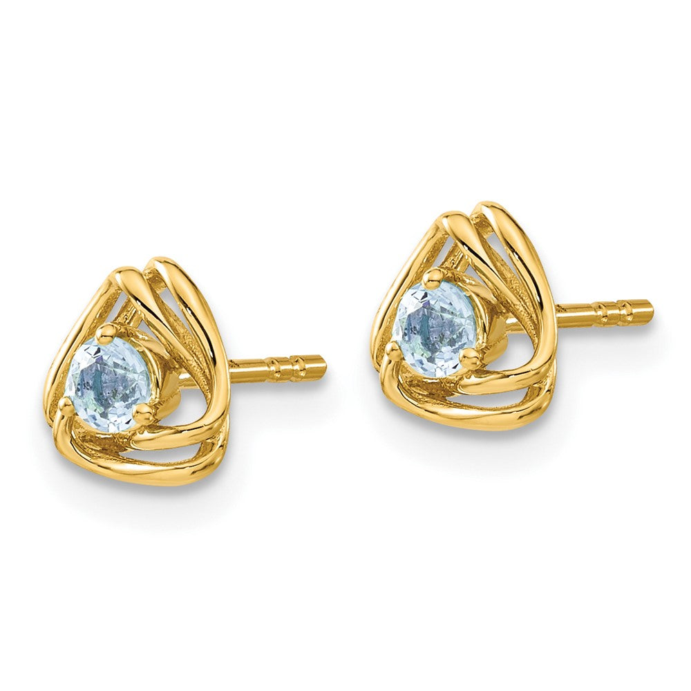Diamond or Gemstone Post Earrings