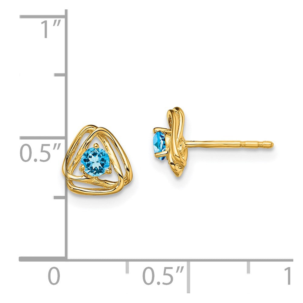 Diamond or Gemstone Post Earrings