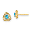 Diamond or Gemstone Post Earrings