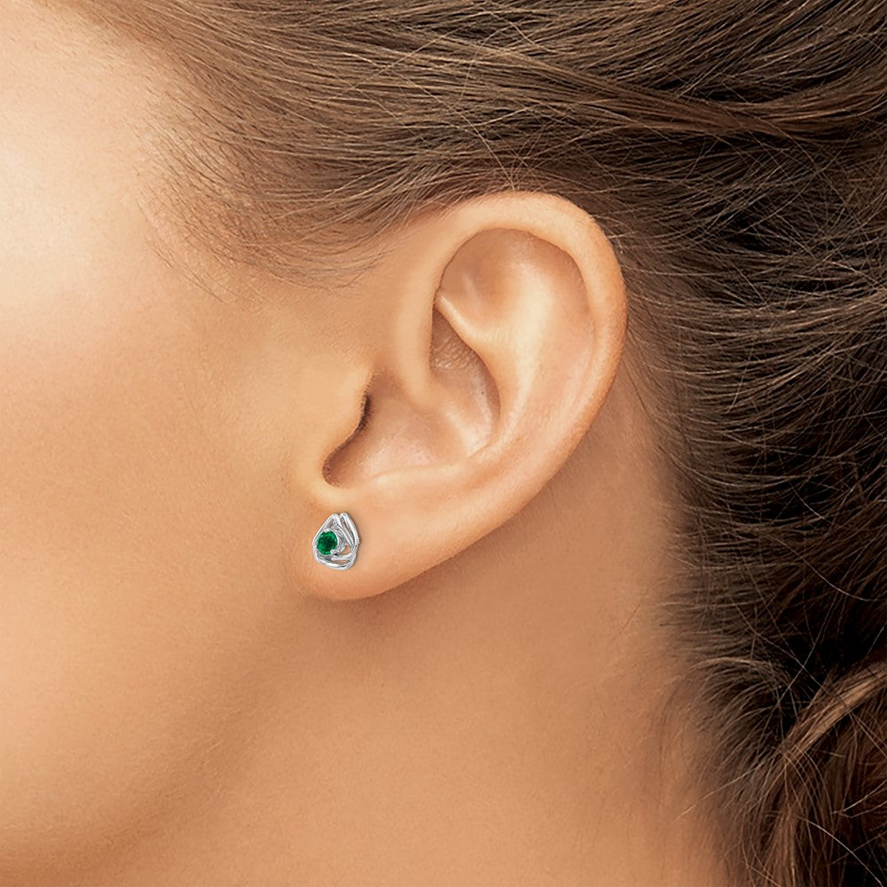 Diamond or Gemstone Post Earrings