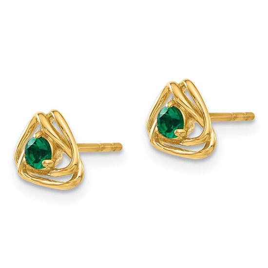 Diamond or Gemstone Post Earrings