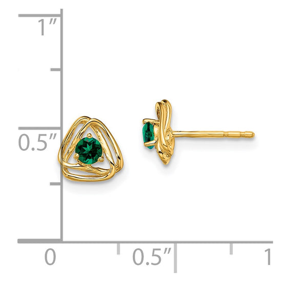 Diamond or Gemstone Post Earrings