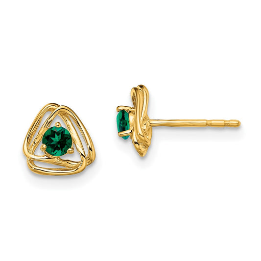 Diamond or Gemstone Post Earrings