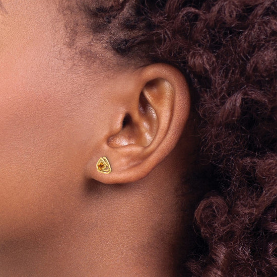 Diamond or Gemstone Post Earrings