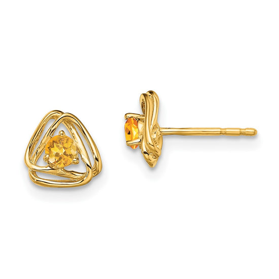 Diamond or Gemstone Post Earrings