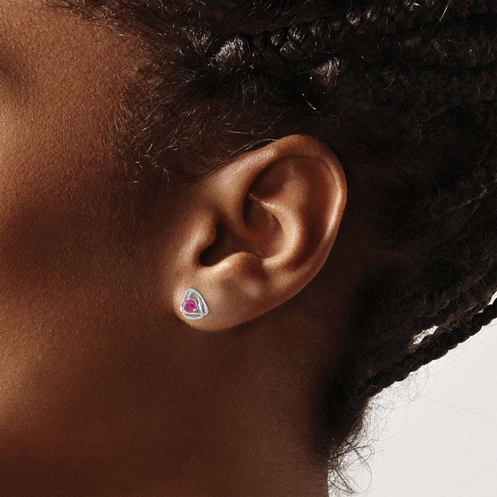Diamond or Gemstone Post Earrings