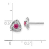 Diamond or Gemstone Post Earrings