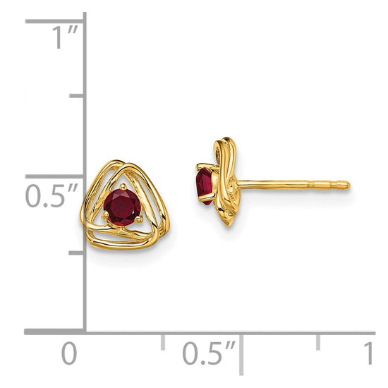 Diamond or Gemstone Post Earrings