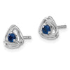 Diamond or Gemstone Post Earrings