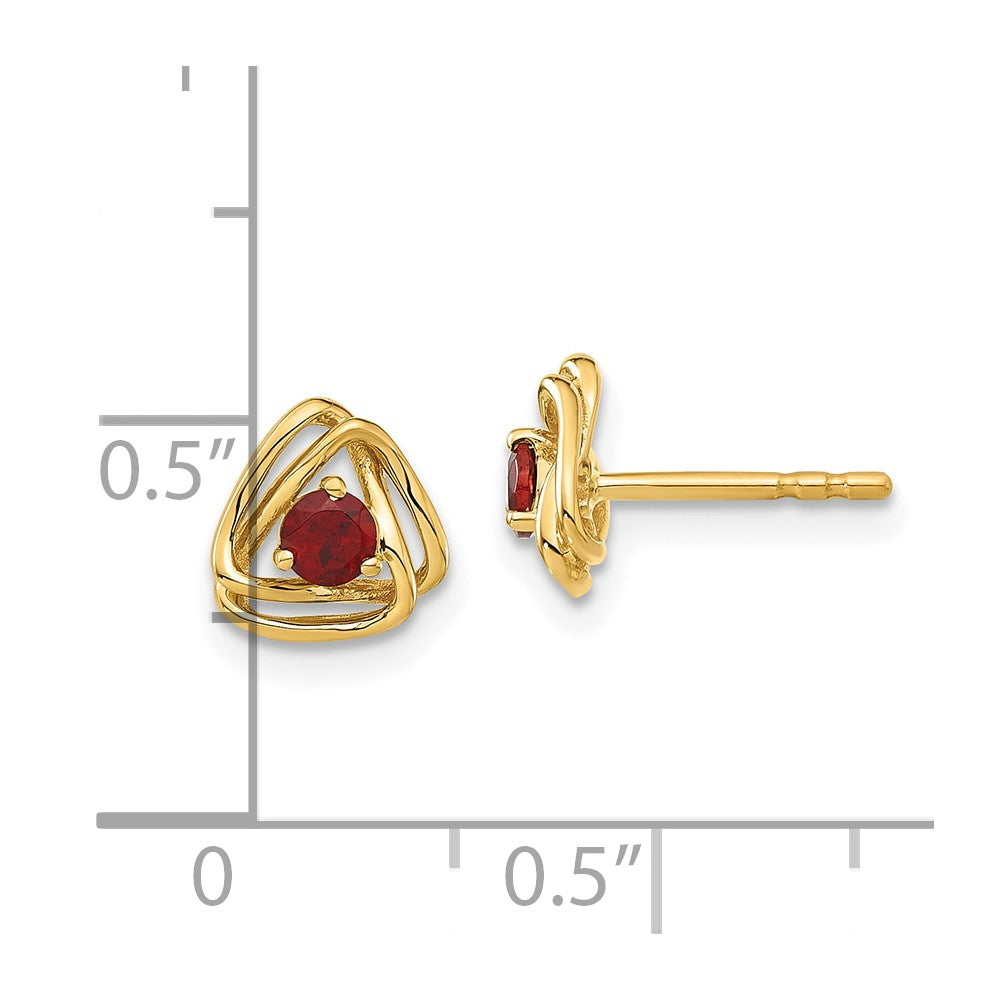 Diamond or Gemstone Post Earrings