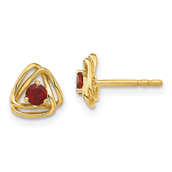 Diamond or Gemstone Post Earrings