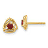 Diamond or Gemstone Post Earrings
