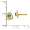 Diamond or Gemstone Post Earrings