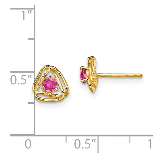 Diamond or Gemstone Post Earrings