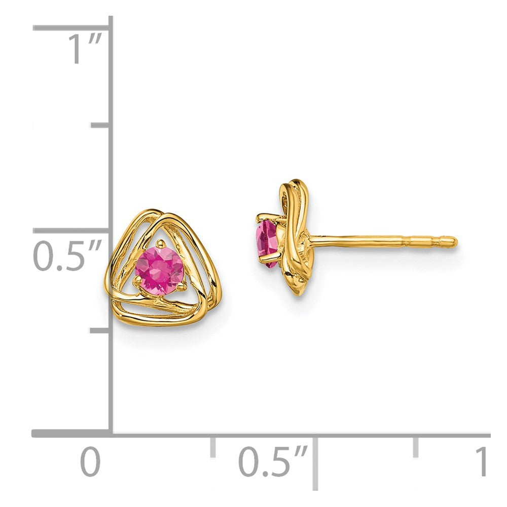 Diamond or Gemstone Post Earrings