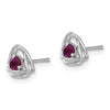 Diamond or Gemstone Post Earrings