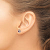Diamond or Gemstone Post Earrings