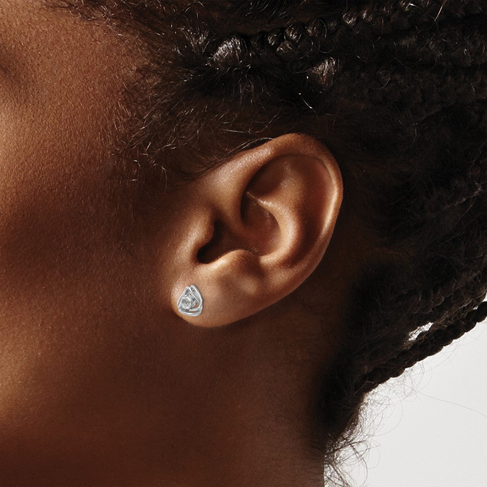 Diamond or Gemstone Post Earrings