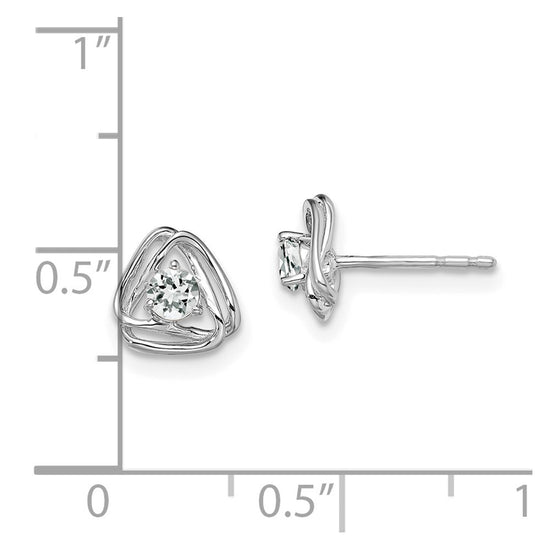 Diamond or Gemstone Post Earrings