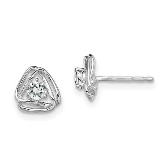 Diamond or Gemstone Post Earrings