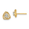 Diamond or Gemstone Post Earrings