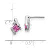 Cushion Gemstone & Diamond Earrings