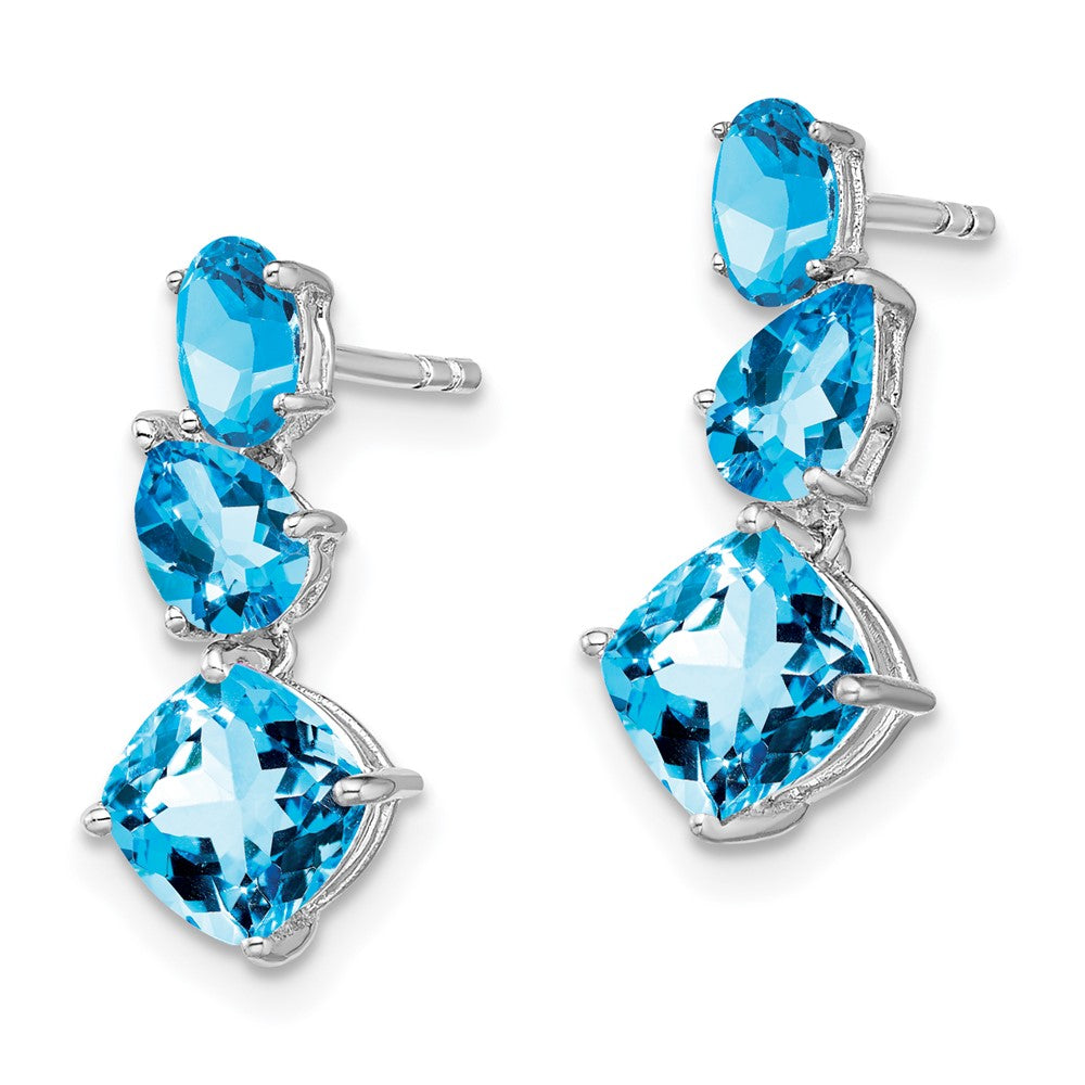 Gemstone Dangle Earrings