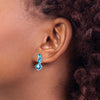Gemstone Dangle Earrings