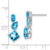 Gemstone Dangle Earrings