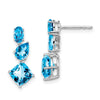Gemstone Dangle Earrings