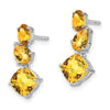 Gemstone Dangle Earrings