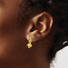 Gemstone Dangle Earrings