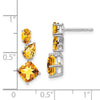 Gemstone Dangle Earrings