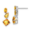 Gemstone Dangle Earrings