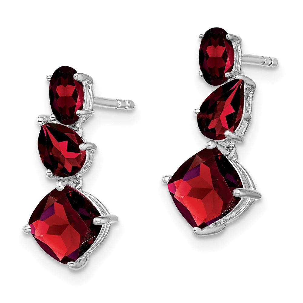 Gemstone Dangle Earrings