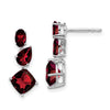 Gemstone Dangle Earrings