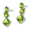 Gemstone Dangle Earrings