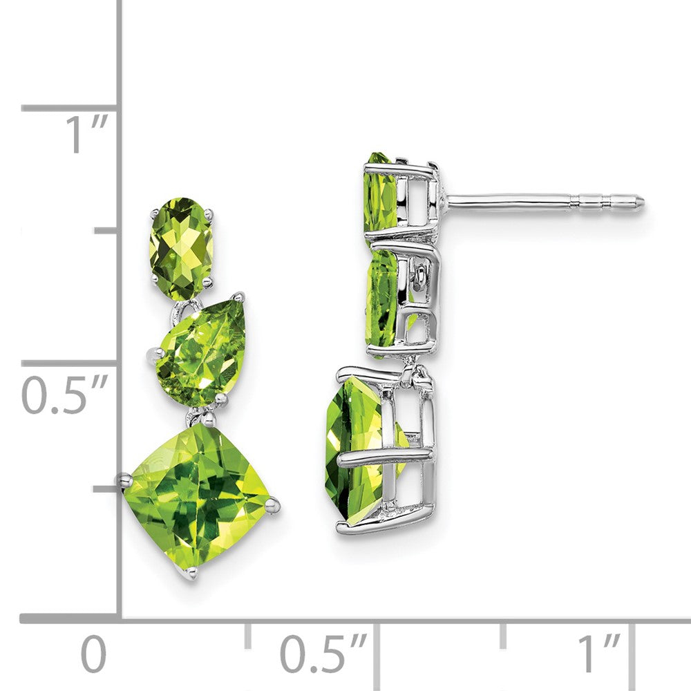 Gemstone Dangle Earrings