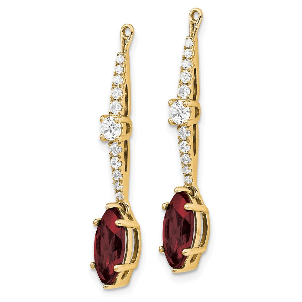 Diamond & Gemstone Earring Jackets