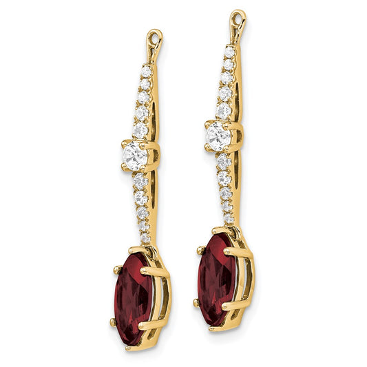 Diamond & Gemstone Earring Jackets