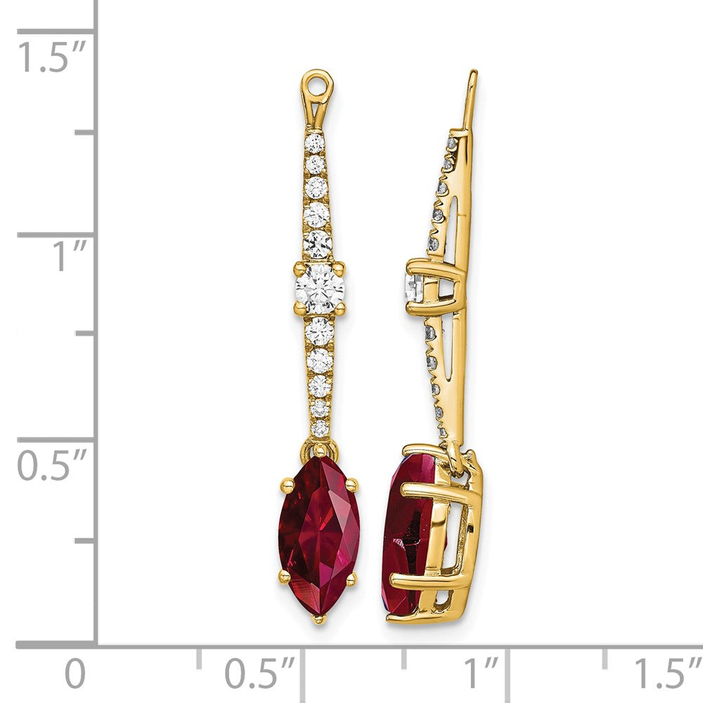 Diamond & Gemstone Earring Jackets