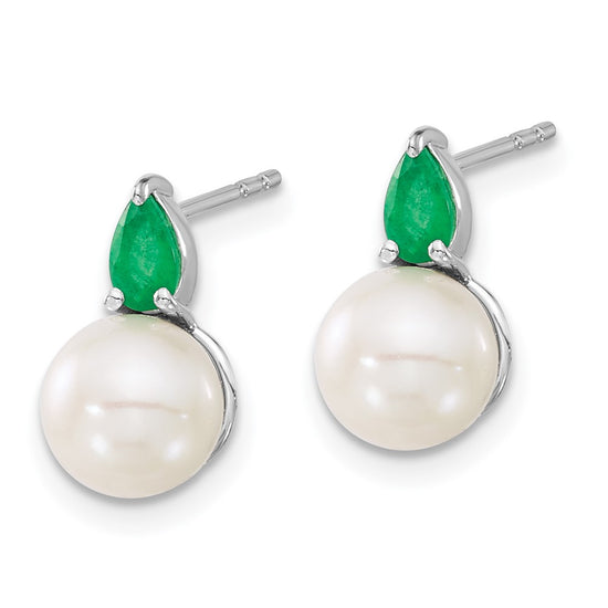 FWC Pearl & Gemstone Post Earrings