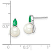 FWC Pearl & Gemstone Post Earrings