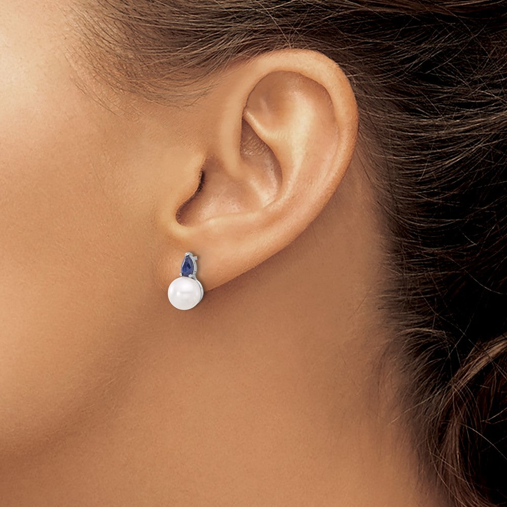 FWC Pearl & Gemstone Post Earrings