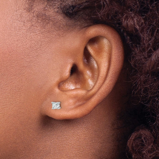Cushion-Cut Lab Grown Diamond Studs