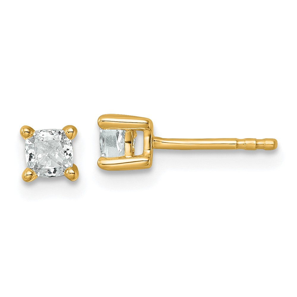 Cushion-Cut Lab Grown Diamond Studs
