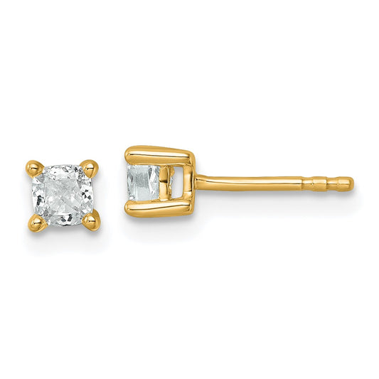 Cushion-Cut Lab Grown Diamond Studs